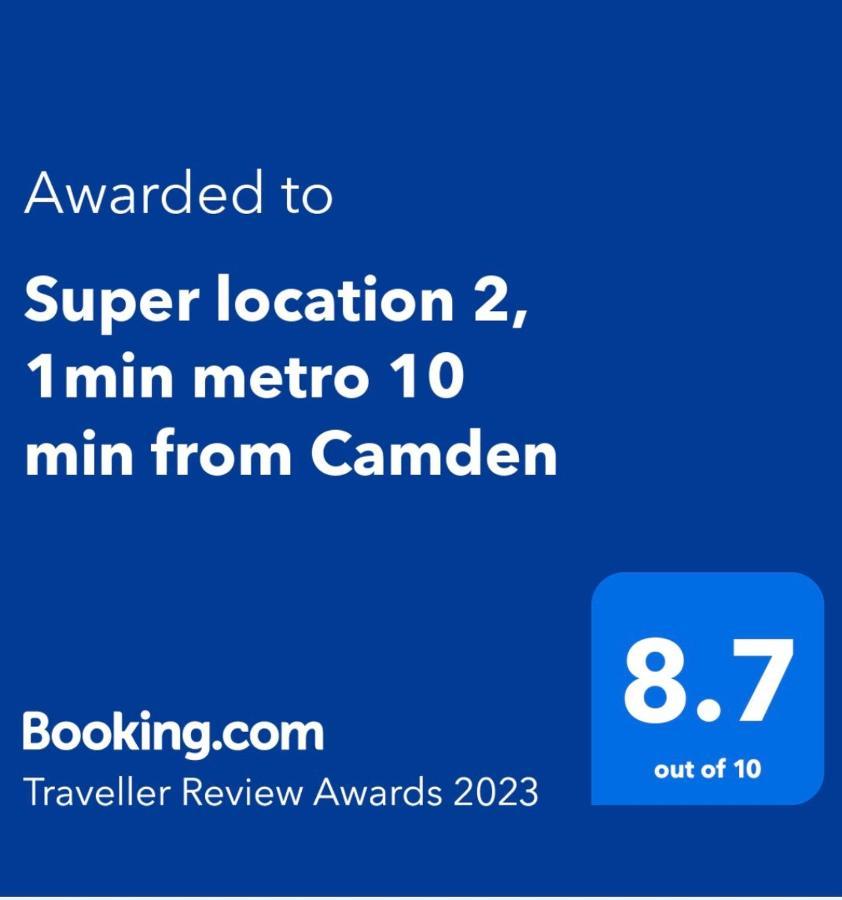 Super Location 2, 1Min Metro 10 Min From Camden Apartment London Luaran gambar